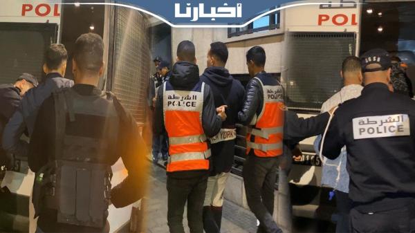 اعتقالات وتدخلات أمنية ليلة البوناني بالدارالبيضاء